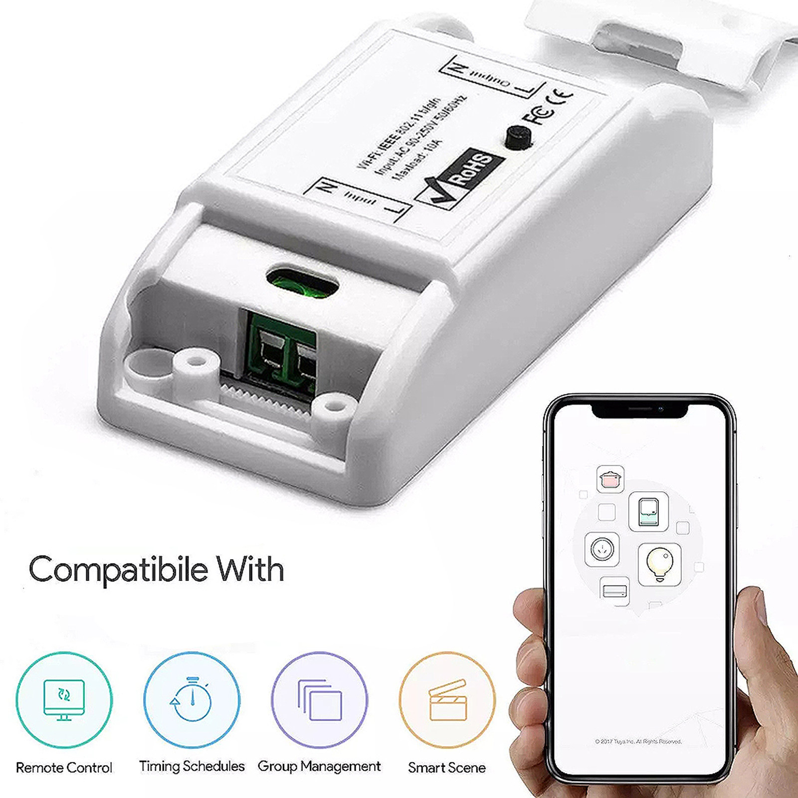 Universal Remote Smart Home - 1Pcs WiFi Smart Switch Universal Home