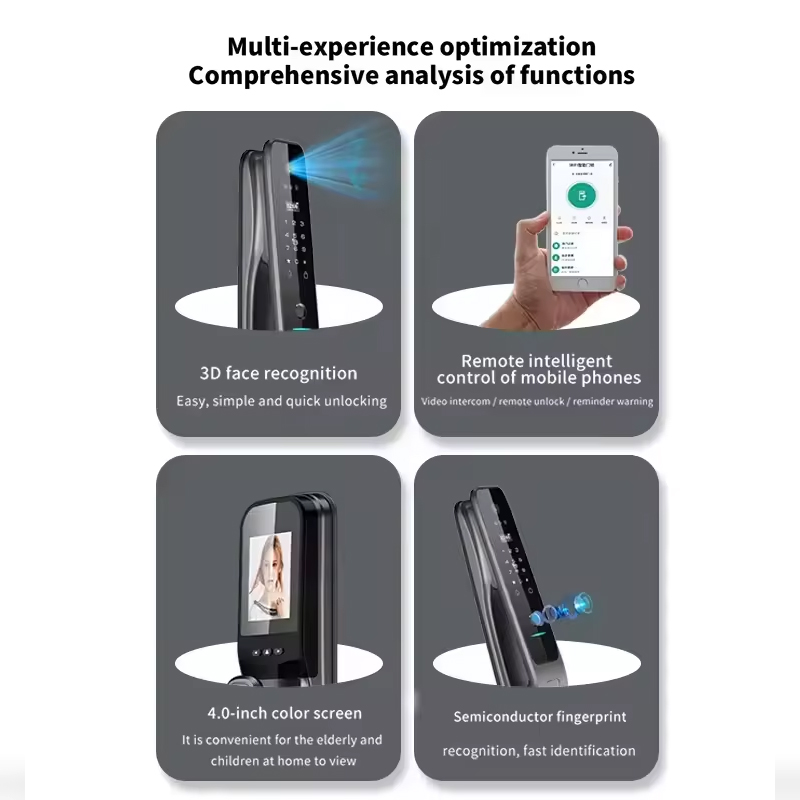 HX5 Smart Door Lock 3D Face Re - Smart Home Door Lock review and price