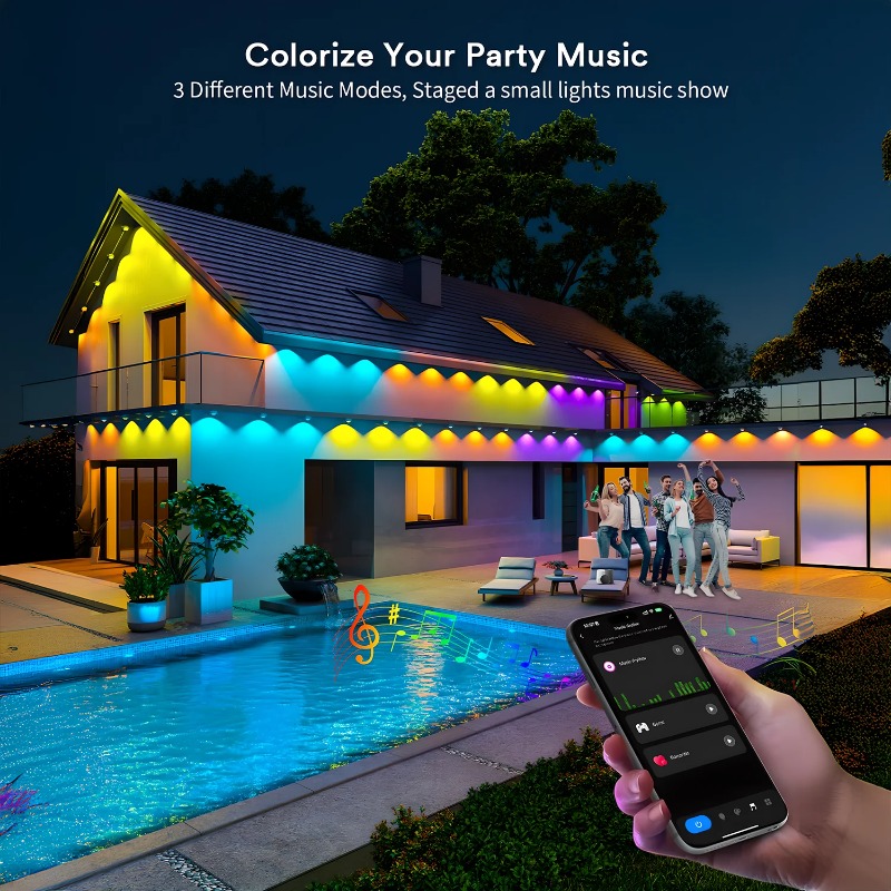 150FT 90LED Smart RGBIC Perman - Smart Home Yellow review and price
