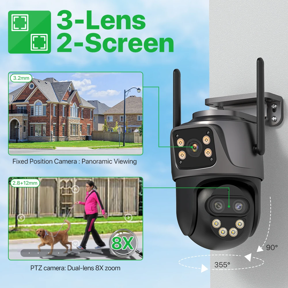 WONSDAR IP Camera Outdoor Thre - Smart Home Camera Ezviz review and price