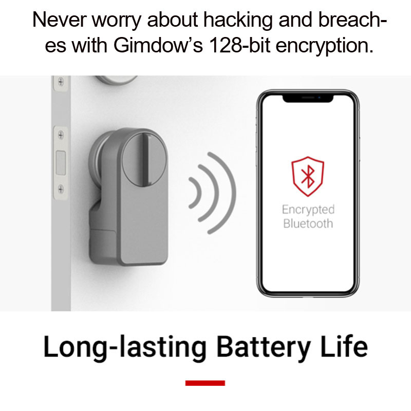 GIMDOW Bluetooth-compatible Ga - Smart Home Door Lock review and price