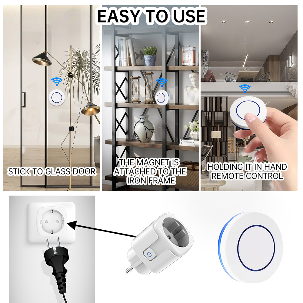 Wireless Socket RF433 Smart Ho - Universal Remote Smart Home review and price