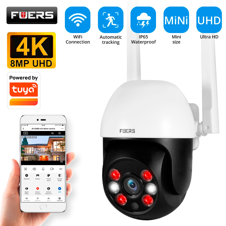 Fuers 8MP 4K IP Camera Outdoor - Smart Home Camera Ezviz review and price