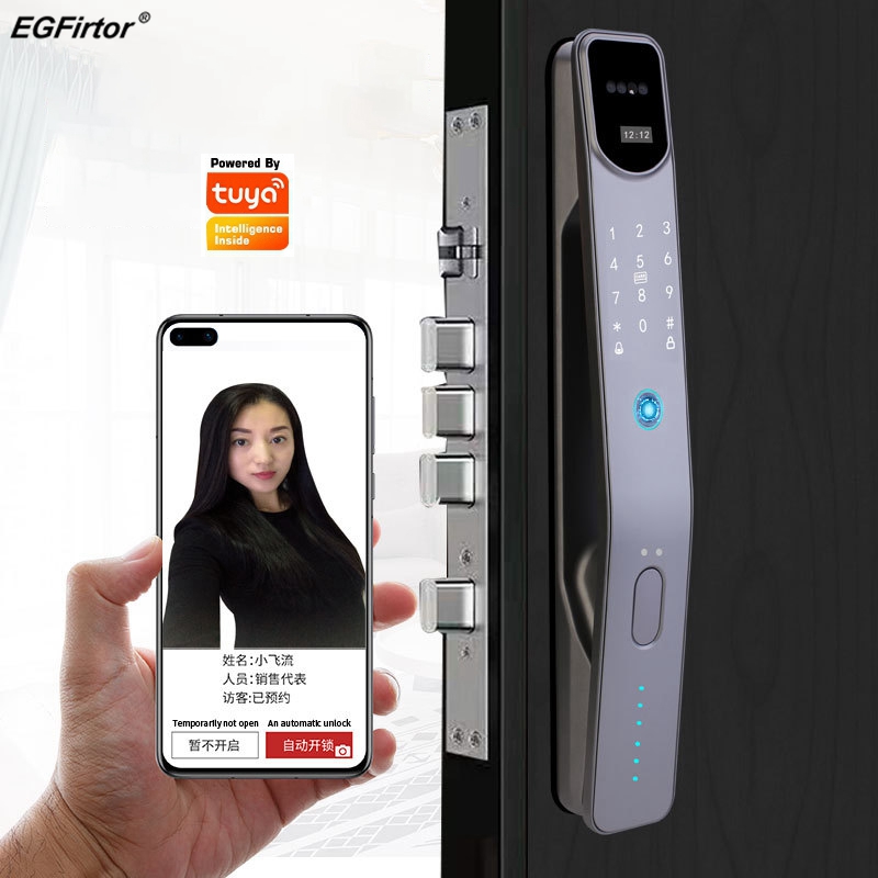 Tuya Wifi Electronic Fingerpri - Smart Home Door Lock review and price