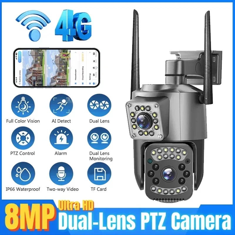 8MP WIFI IP Camera 4K PTZ Dual - Smart Home Camera Ezviz review and price