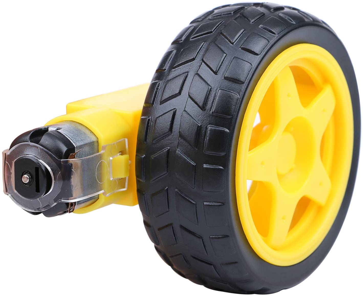 4Pcs DC Electric Motor + Plast - Smart Home Yellow review and price