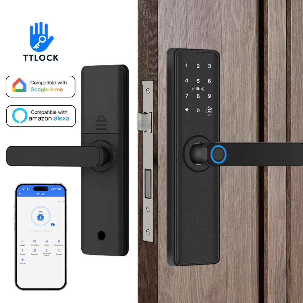 Smart Door Lock Bluetooth-comp - Smart Home Door Lock review and price