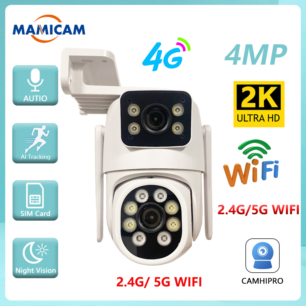 4MP WIFI IP Camera 3G 4G SIM C - Smart Home Camera Ezviz review and price