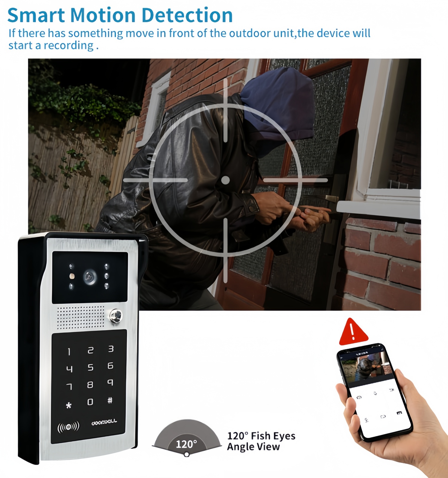 TUYA WIFI video intercom doorb - Smart Home Video review and price