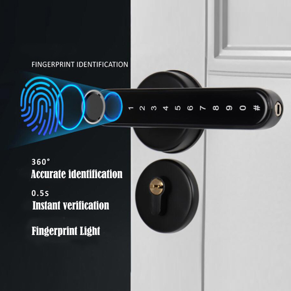 TTLock Smart Bluetooth Fingerp - Smart Home Door Lock review and price