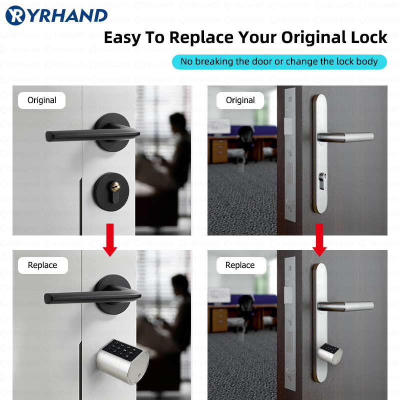 Smart Euro Cylindrical Door Lo - Smart Home Door Lock review and price
