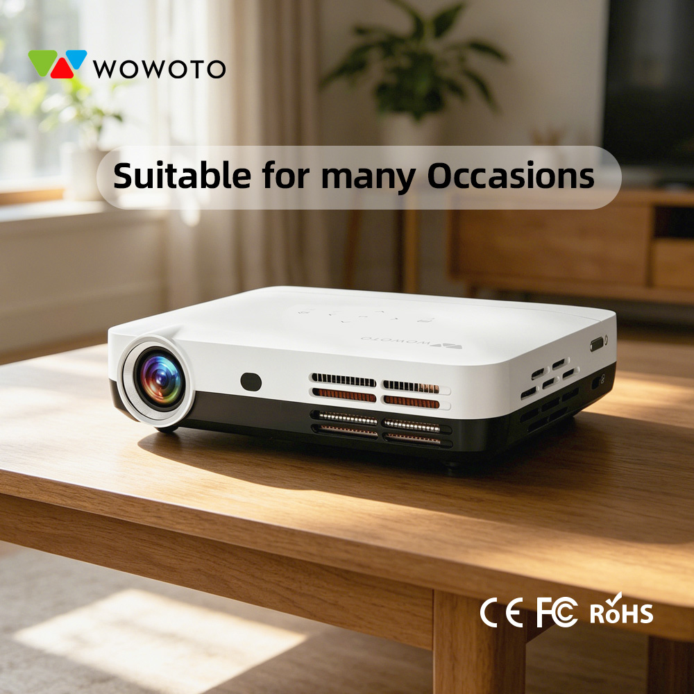 WOWOTO Portable Mini Home Thea - Smart Home Video review and price