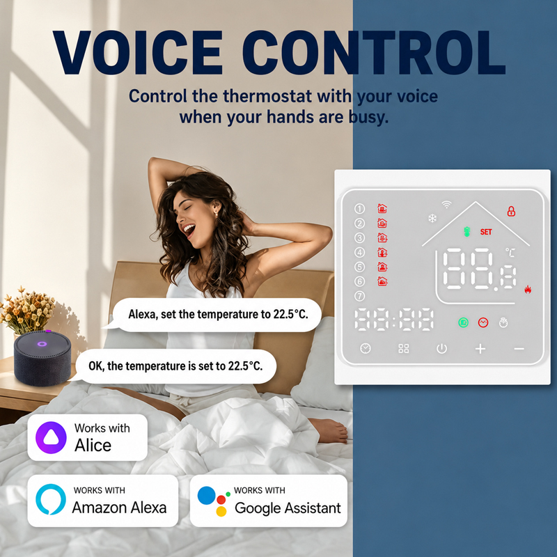 WiFi Underfloor Heating Thermo - Smart Home Wiser review and price