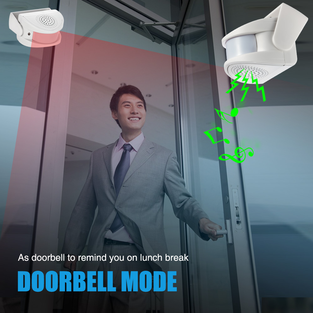 32 Songs Welcome Infrared Chim - Wireless Door Sensor review and price