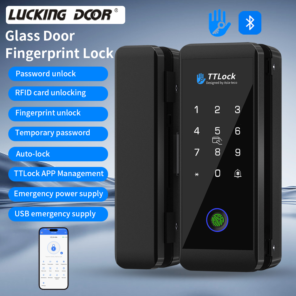 TTLOCK Smart Glass Lock Finger - Smart Home Door Lock review and price