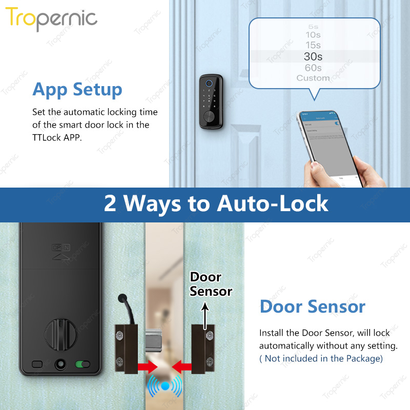 Tuya Zigbee Door Deadbolt Lock - Smart Home Door Lock review and price