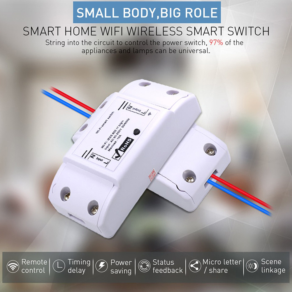 1Pcs WiFi Smart Switch Univers - Universal Remote Smart Home review and price