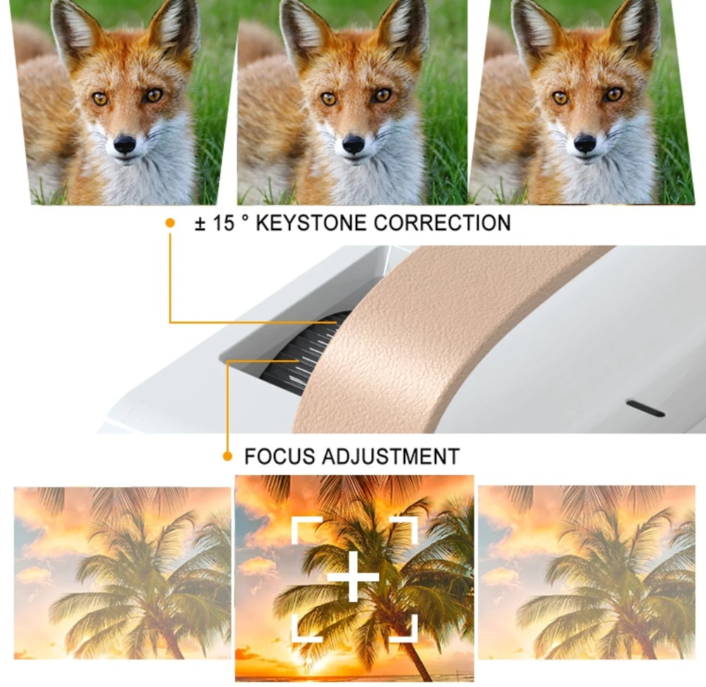 Portable Smart 4K Projector Mi - Smart Home Video review and price