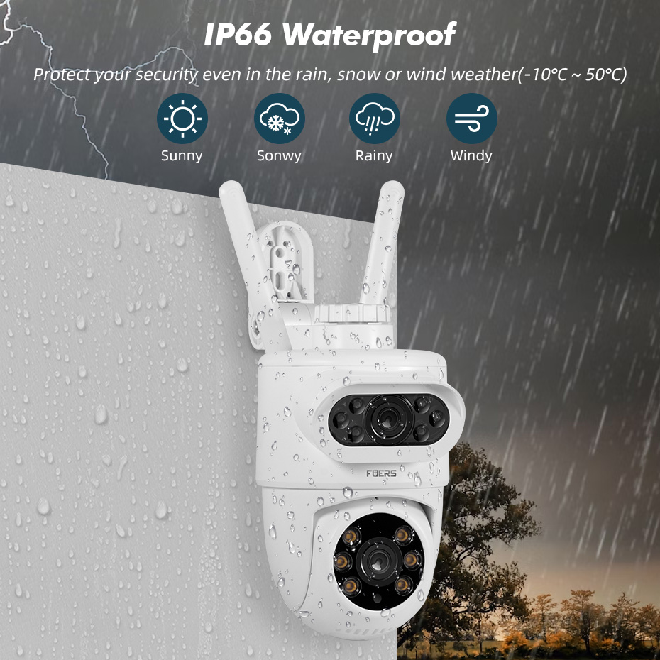 FUERS 5K 10MP Dual Lens IP Cam - Smart Home Camera Ezviz review and price